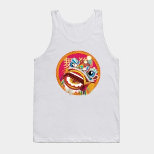 Chinese New Year 2022 Lion Dance Tank Top